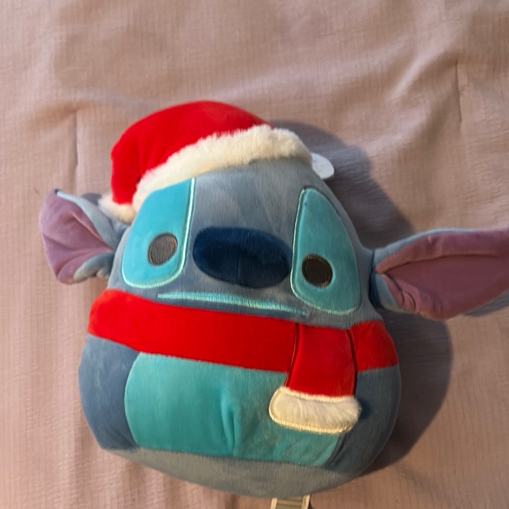 Disney Blue and Red Bag with Festive Flair